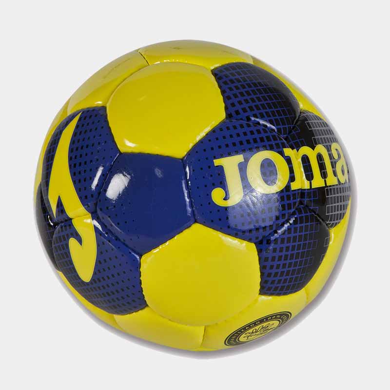توپ فوتسال جوما مدل INDOOR BALL YELLOW BLUE بهترین توپ فوتسال