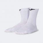 جوراب جوما مدل LONG SOCKS WHIT COTTON FOOT WHITE
