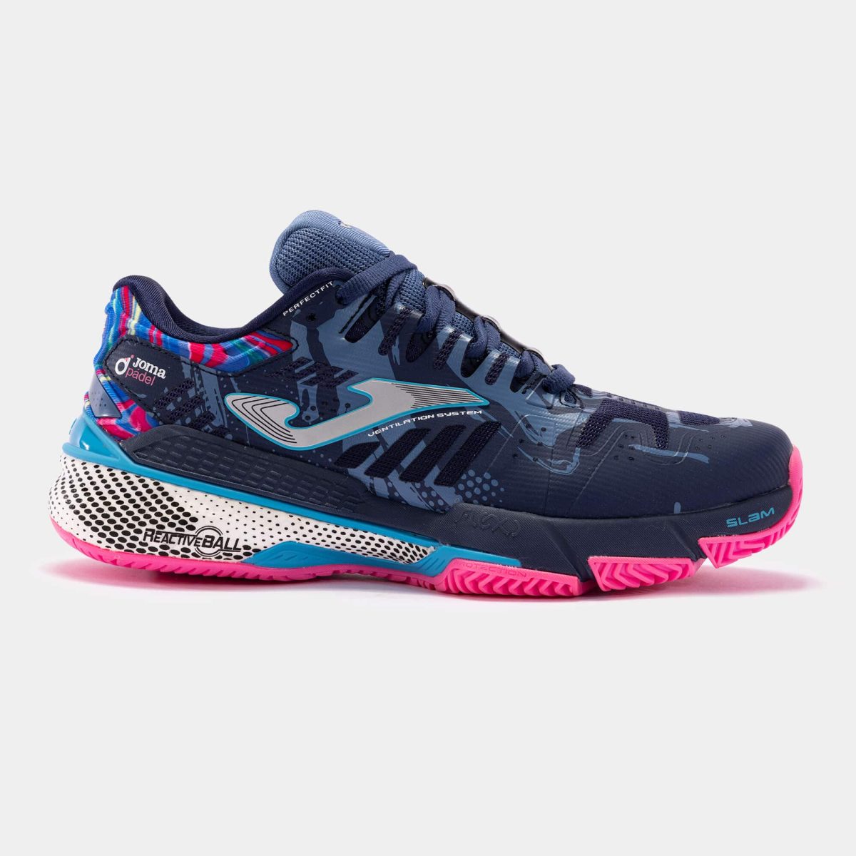 کفش پدل جوما مدل SLAM LADY 2403 NAVY BLUE PINK