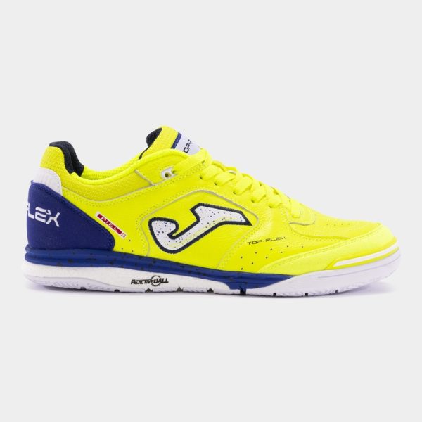 کفش فوتسال جوما مدل TOP FLEX REBOUND 2409 YELLOW ROYAL INDOOR