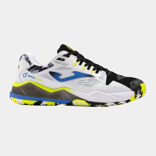 کفش پدل جوما مدل SPIN MEN 2431 BLACK WHITE JOMA
