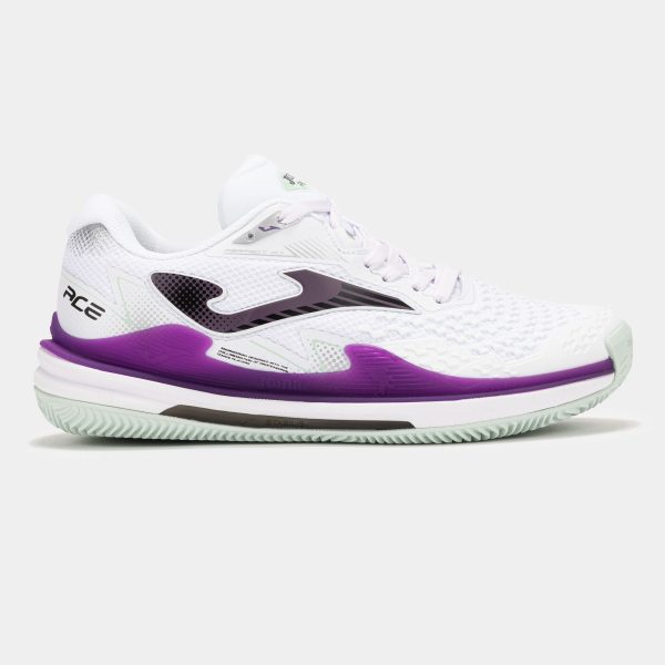 کفش تنیس جوما مدل ACE LADY 2402 WHITE PERPULE