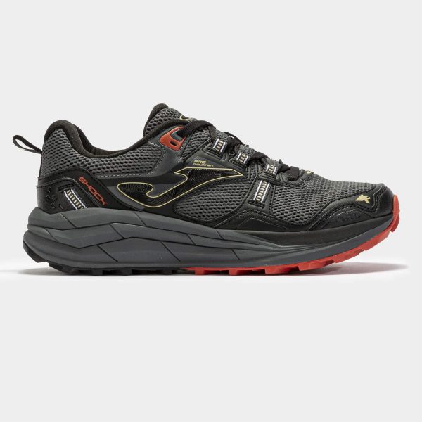 کفش تریل رانینگ مدل SHOCK MEN 2422 BLACK RED