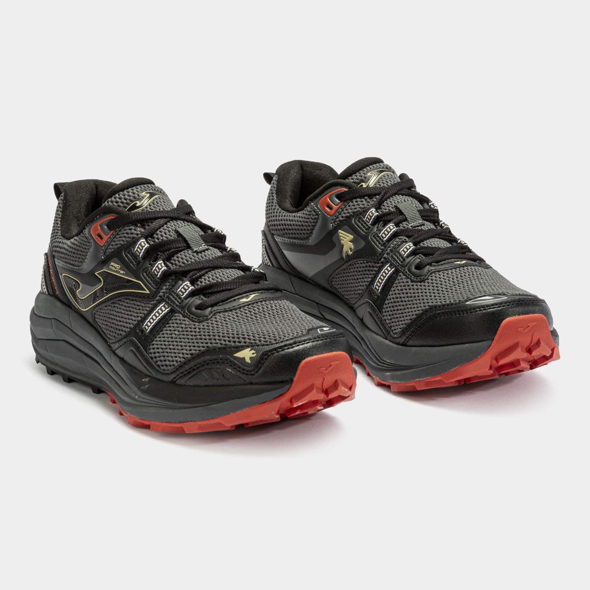 کفش تریل رانینگ مدل SHOCK MEN 2422 BLACK RED