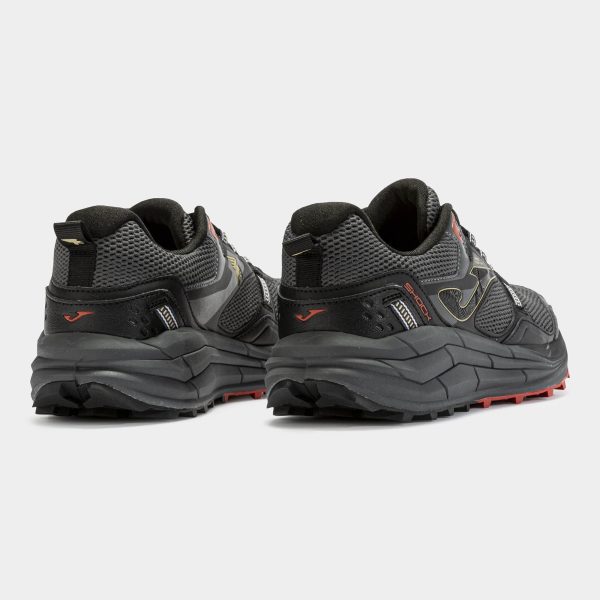 کفش تریل رانینگ مدل SHOCK MEN 2422 BLACK RED
