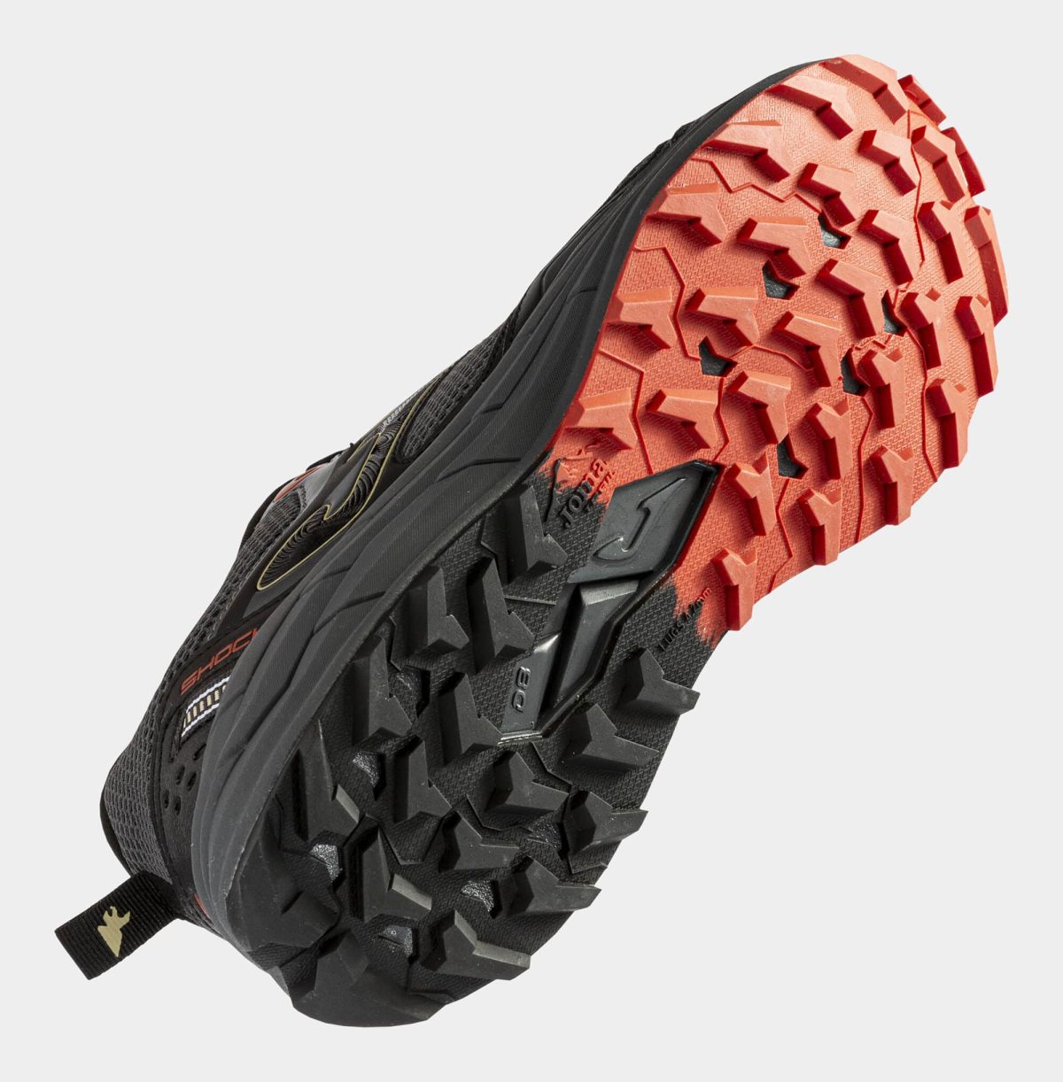کفش تریل رانینگ مدل SHOCK MEN 2422 BLACK RED