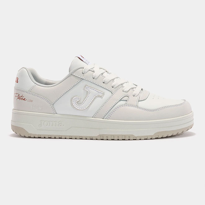 C.PLATEA LOW 2412 WHITE GREY کفش کژوال جوما مدل C.PLATEA LOW 2412 WHITE GREY