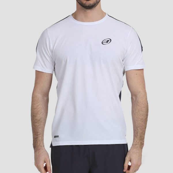 تیشرت ورزشی بول پدل مدل T-SHIRT BULLPADEL NIUE WHITE