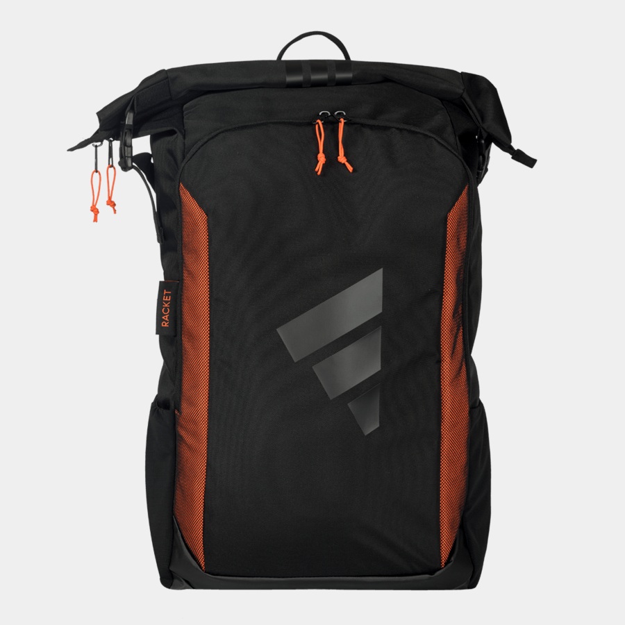 ساک پدل آدیداس مدل Backpack adidas Multigame Black Orange 3.4