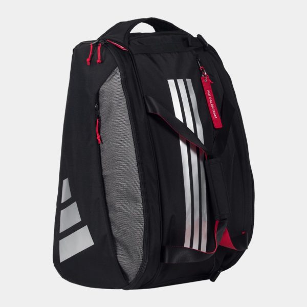 ساک پدل آدیداس مدل Racket Bag adidas Multigame Black Red 3.4- Ale Galan