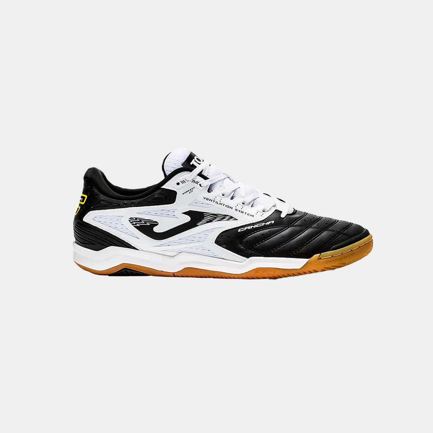CANCHA 2501 BLACK WHITE INDOOR