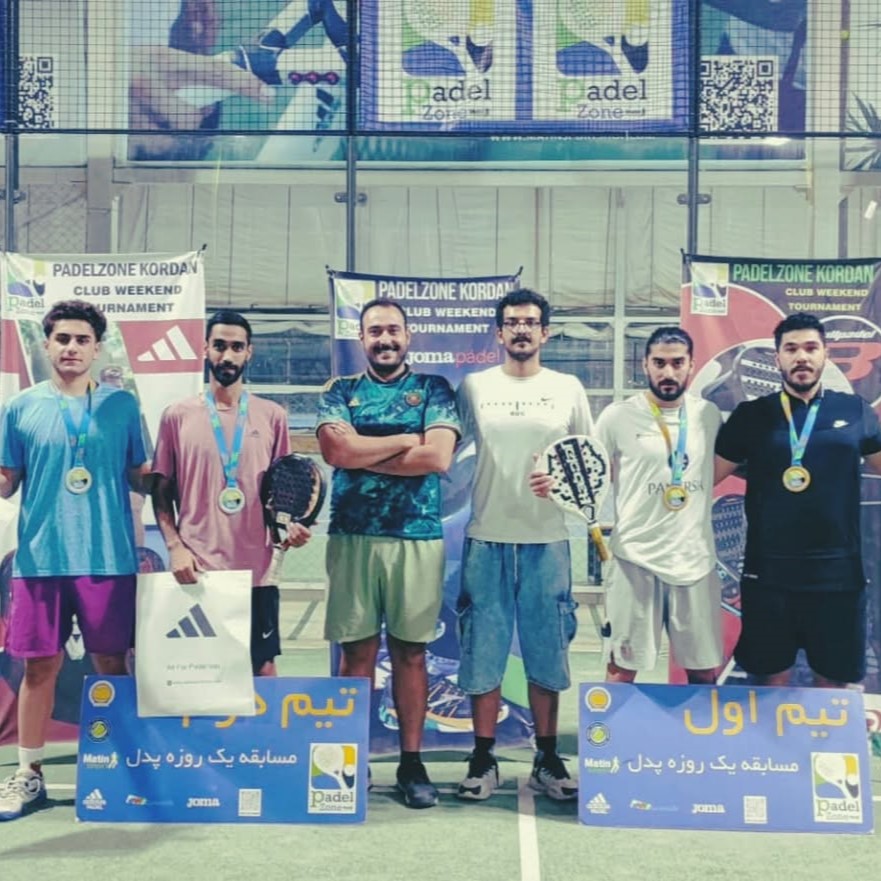 مسابقه یک روزه پدل آقایان سطح سی جمعه ۱۴ شهریورماه