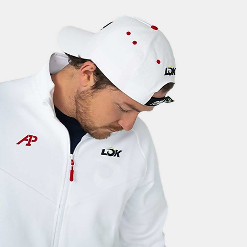 CAP LOK VENTRER WHITE A1 PADEL CAP LOK VENTRER WHITE A1 PADEL