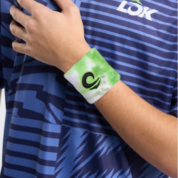 مچ بند ورزشی لوک مدل 2X TYEDYE WRISTBAND GREEN