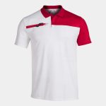 TORNEO SHORT SLEEVE POLO WHITE RED