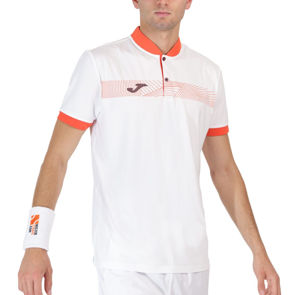 TORNEO POLO WHITE RED