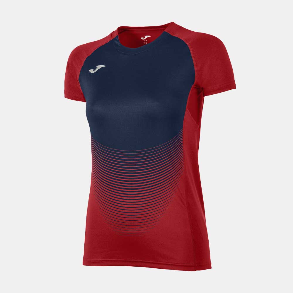 TSHIRT ELIVE VI RED NAVY