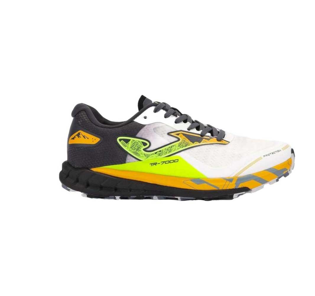 کفش رانینگ جوما مدلTR-7000 MEN 2402 WHITE YELLOW