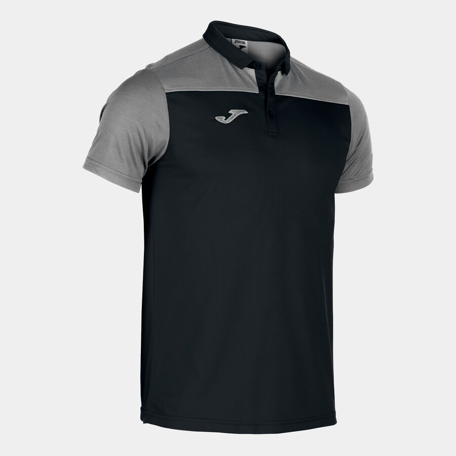 POLO SHIRT HOBBY II BLACK-GREY POLO SHIRT HOBBY II BLACK-GREY