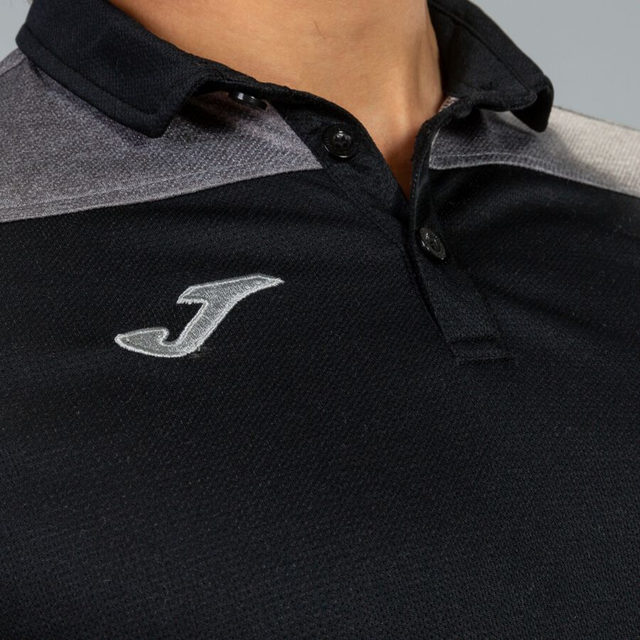 POLO SHIRT HOBBY II BLACK-GREY POLO SHIRT HOBBY II BLACK-GREY