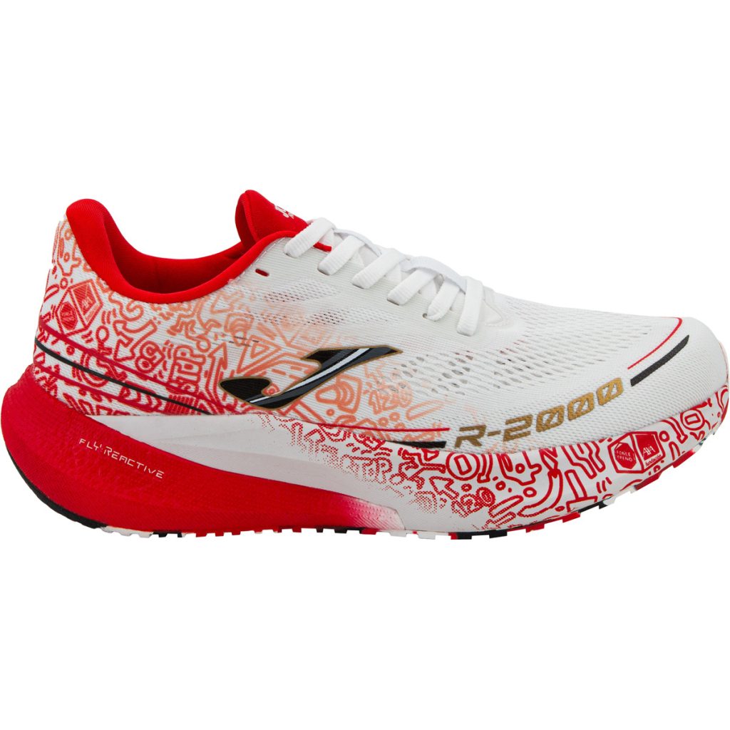 R.2000 2432 WHITE RED PONLE FRENO