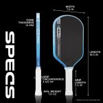 راکت پیکلبال مدل JOOL AHYPERION PRO V 14mm PICKLEBALL